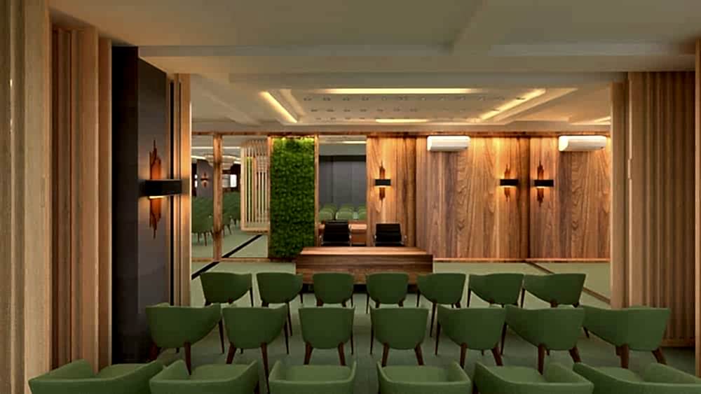 SOFA Grup İç Mimarlık Ankara Ofisi, Psikoterapi Enstitüsü Ankara Merkez Binası Kütüphane, Konferans Salonu ve Giriş Karşılama ve Bekleme Alanı Tasarımları