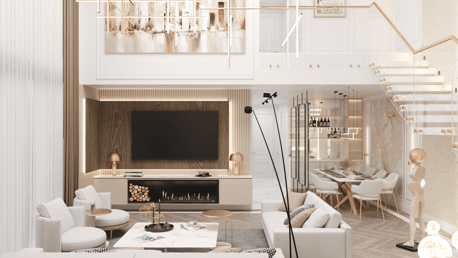 SOFA Grup İç Mimarlık Ankara Ofisi, İncek, Ankara, Akfen İncek Loft Konut İç Mimarlık Projesi