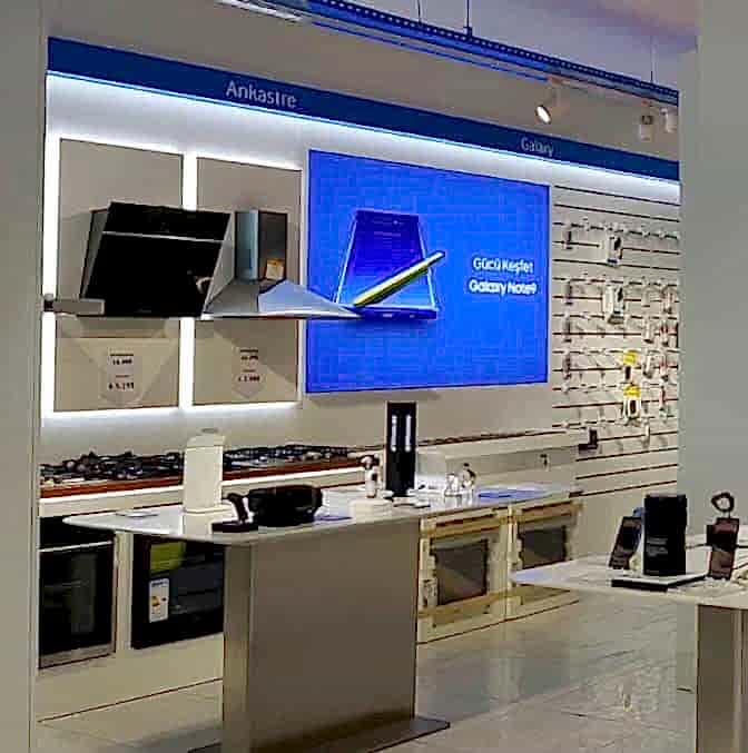 SOFA Grup İç Mimarlık Ankara Ofisi Ankara-Sincan/ Samsung Mağazası