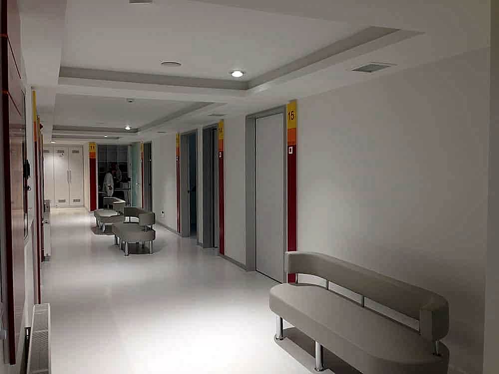 SOFA Grup İç Mimarlık Ankara Ofisi Özel Düzen Sağlık Grubu Polikliniği Projesi