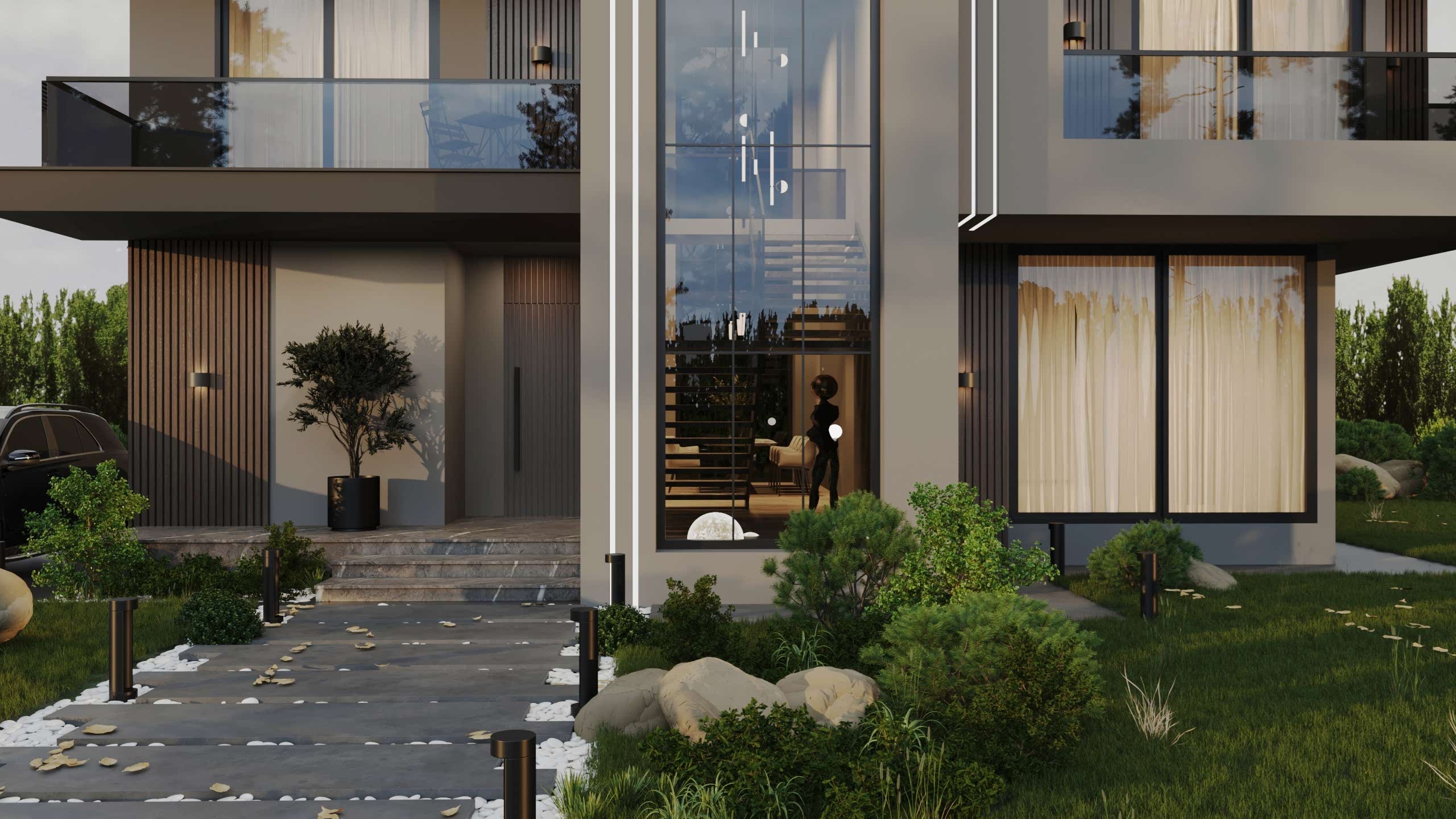 SOFA Grup İç Mimarlık Ankara Ofisi Gölbaşı / Ankara Villa İç Mimarlık Projesi