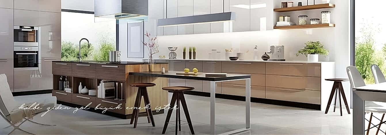 Modern Ada Mutfak Tasarımı ve Mutfak Tasarımı Fikirleri