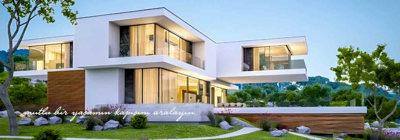Modern Villa Dış Cephe Tasarımı ve Mimari Proje | Sofa Grup